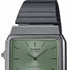 Casio AQ-800ECGG-3AEF Vintage Analog-Digital Watch - Green Dial, Gold Stainless Steel Bracelet