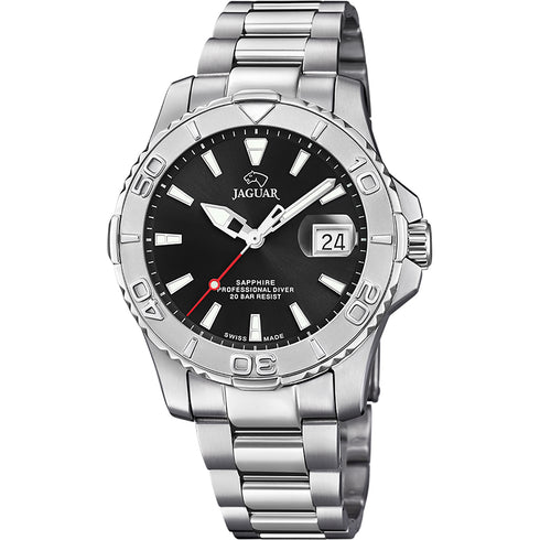 Reloj Jaguar Executive Diver J969/4 Hombre - Caja de acero, esfera negra