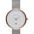 Meller Niara Dag Silver W5RB-2SILVER Women's Watch - White Dial, Silver Mesh Bracelet