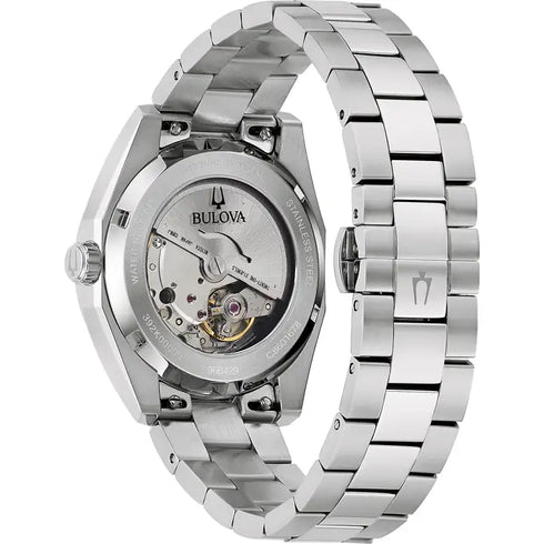Bulova Surveyor 96B429 Men’s Automatic – Green Dial, Silver Steel 39 mm