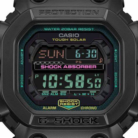 Orologio Casio G-SHOCK GX-56MF-1ER Uomo - 54 mm, cassa in resina nera con accenti fluorescenti