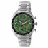 Gucci Interlocking YA142318 Men's Watch – Green Dial, Stainless Steel Bracelet