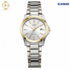 Orologio Casio LTP-1183G-7ADF da donna in acciaio inossidabile bicolore - Quadrante argentato