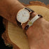 Tissot Everytime Gent Men's Watch - Silver Dial, Rose Gold PVD Case, Brown Leather Strap