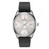 Swiss Military Hanowa SM05-4287.04.001 Men's Watch - Silver Dial, Black Leather Strap