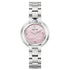 Bulova 96L338 Women's Watch – Silver Steel, Pink MOP Dial, Sapphire Crystal