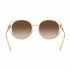 Jimmy Choo JC 4003HB Women's Sunglasses - 53mm, Pale Gold Frame with Brown Gradient Lenses