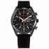 Seiko SSC777P1 Men's Solar Chronograph Watch - Black Dial, Black Silicone Strap