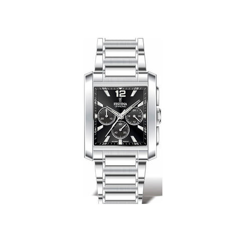 Festina F20635/4 Men’s Chronograph – Black Dial, Stainless Steel 38mm