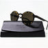 Ermenegildo Zegna Couture ZC0006 38M49 Men's Sunglasses - Tortoise Titanium Frame, Brown Polarized Lenses, 49mm