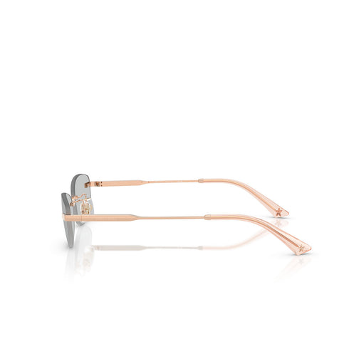Jimmy Choo JC4013D 300611 Occhiali da sole da donna - Montatura oro pallido, lenti sfumate