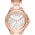 Michael Kors Camille MK7271 Women's Rose Gold-Tone Chronograph Watch - 43mm