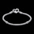 Pandora 592453C00-17 Bracciale a catena con borchie Moments - Argento, 17 cm