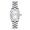 Reloj de cuarzo Tissot T-My Lady T1320101103100 para mujer - Acero inoxidable, esfera plateada