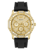 Guess GW0954G2 “Regal” Men’s Multi-Function Watch — Gold / Black, 46 mm