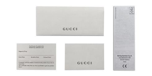 GUCCIGucci GG1842S Cat‑Eye Sunglasses – 53 mm Oversized Acetate, Interlocking GG LogoEYEWEAREcecile