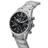 Seiko SSB419P1 Men's Quartz Chronograph Watch - 39.5mm Stainless Steel, Black Dial