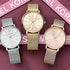 Michael Kors MK4338 Women's Pyper Silver-Tone Mesh Watch