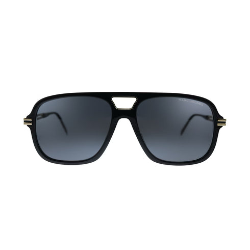 Marc Jacobs MARC 415/S 2M2/IR Gafas de sol de aviador unisex - montura dorada negra, lentes grises
