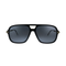 Marc Jacobs MARC 415/S 2M2/IR Gafas de sol de aviador unisex - montura dorada negra, lentes grises