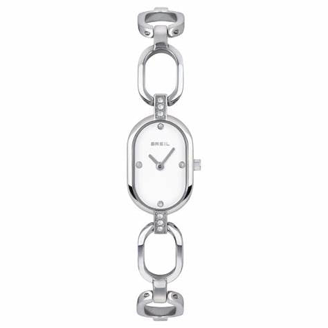 Breil Shake Shake TW1975 Women's Quartz Watch - White Dial, Stainless Steel Bracelet