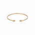 Gucci GG Running 18ct Rose Gold Cuff Bracelet - Size Medium