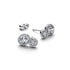 Pandora Embracing Halo Stud Earrings 293774C01 - Sterling Silver, Cubic Zirconia