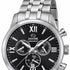 Jaguar J963/4 Men's Acamar Chronograph Watch - Stainless Steel Bracelet, Black Dial