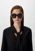 Carolina Herrera HER 0312/S Sunglasses - Black Acetate, 51mm