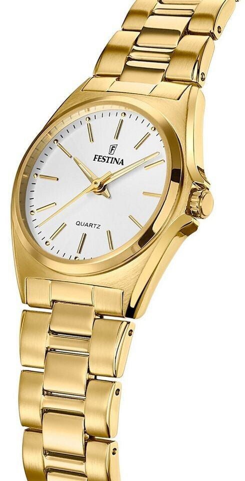 FESTINAFestina F20557/2 Women's Classic Watch – Gold Stainless Steel, 31mm, QuartzWATCHESEcecile