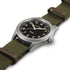 Hamilton Khaki Field Quartz H69401930 - Acciaio inossidabile 38 mm, quadrante nero, cinturino verde NATO