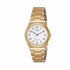 Casio LTP-1130N-7BRDF Damen Goldfarbene Analoguhr – Weißes Zifferblatt