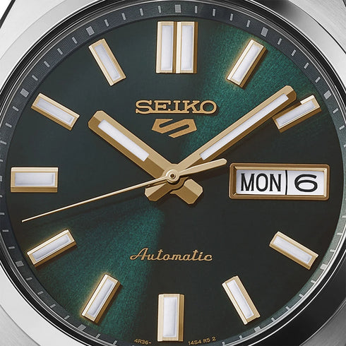 Seiko 5 Sports SRPL57K1 – Green Dial, Steel 37.4mm Automatic