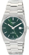 Tissot PRX Powermatic 80 T137.407.11.091.00 Reloj automático para hombre - Acero inoxidable 40mm, esfera verde