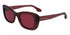 Victoria Beckham VB657S 513 Women's Sunglasses – Transparent Wine Red Frame, Red Lenses