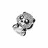 Pandora 790771C01 Fascino Panda carino e scintillante - Argento 925 con zirconia cubica trasparente e smalto nero