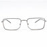 Emporio Armani EA1153 3045 56 Men's Eyeglasses - Matte Silver Frame, Clear Lenses