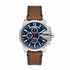 Diesel DZ4599 Baby Chief Chronograph Men's Watch - Blue Dial, Brown Leather Strap