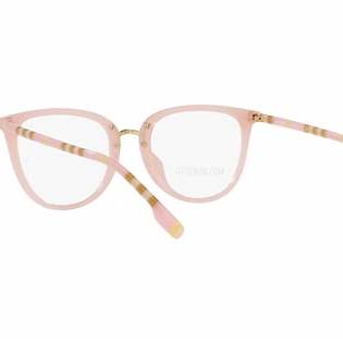 Burberry BE 2366U 4032 51 Occhiali da vista da donna - Montatura a occhi di gatto in acetato rosa