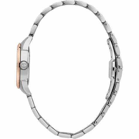 Philip Watch Roma R8253217507 Orologio da donna - Acciaio inossidabile oro rosa, quadrante bianco