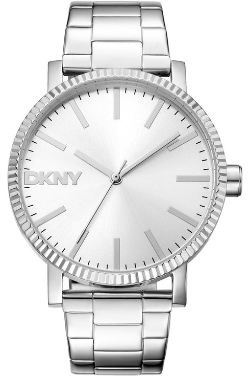 DKNY Soho Maxi DK1L034M0035 Orologio da donna - Acciaio inossidabile argento, 40 mm