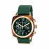 Briston Clubmaster Classic Chronograph 40mm British Green Dial Watch 15140-SA-T-10-NBG