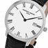 Frederique Constant Slimline Automatic FC-306MR4S6 – Silver Dial, Stainless Steel Case, Black Leather Strap