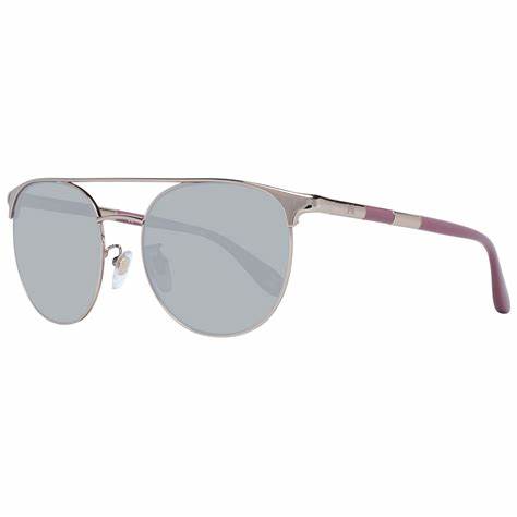 Carolina Herrera SHN051M 5408FE Occhiali da sole da donna - Marrone cammello lucido, 54mm