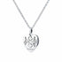 Gucci 'Blind For Love' Sterling Silver Heart Pendant Necklace - Model YBB45554200100U