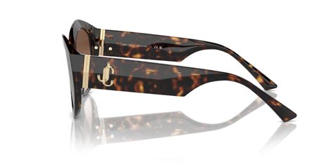 Jimmy Choo JC 5013U Women's Sunglasses - 55mm, Brown Gradient Frame with Brown Gradient Lenses