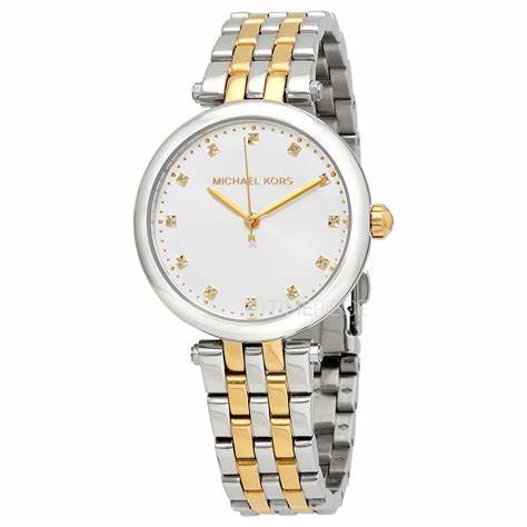 : Michael Kors Darci MK4569 Women's Two-Tone Watch - Diamond Accents, 34mm