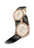 Mido Baroncelli Heritage M027.407.36.013.00 Orologio automatico da uomo - Quadrante beige, cassa in acciaio inossidabile PVD oro rosa, cinturino in pelle marrone