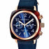 Briston Clubmaster Classic Chronograph 40mm Blue Dial Blue NATO Strap 19140.PRA.T.33.NMB