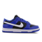 Nike Dunk Low Noir Royal Femme